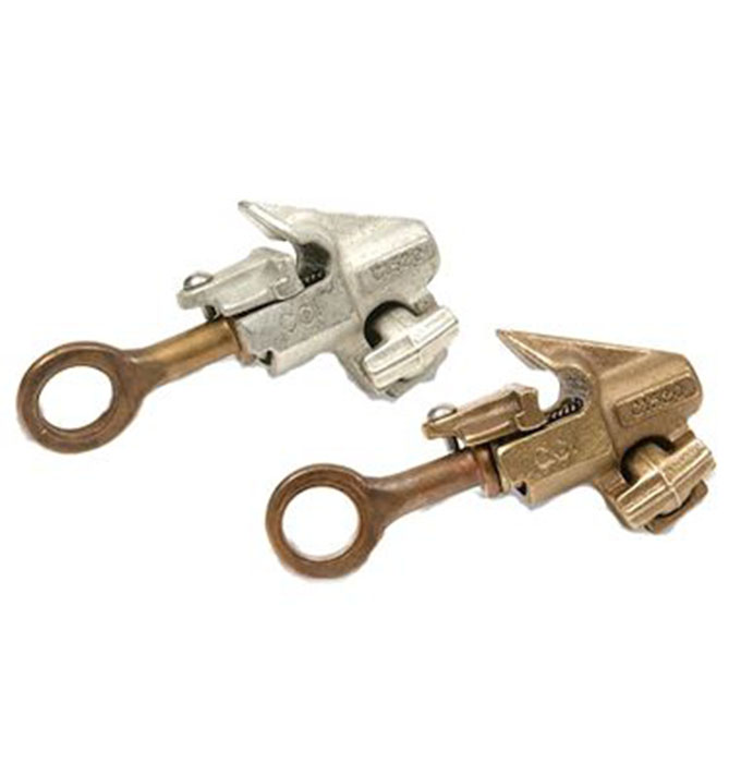 Hot Line Tap Clamp, Bronze, Tin Plated