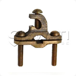Copper Bronze Ground Clamp Lay-In Direct Burial